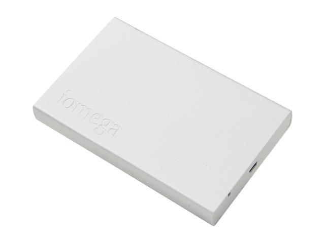 iomega Helium 1TB USB 2.0 2.5" Portable Hard Drive 35423 Silver