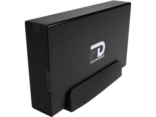 Fantom Drives G-Force 6TB USB 3.0 / eSATA External Aluminum Desktop External Hard Drive GF3B6000EU Black