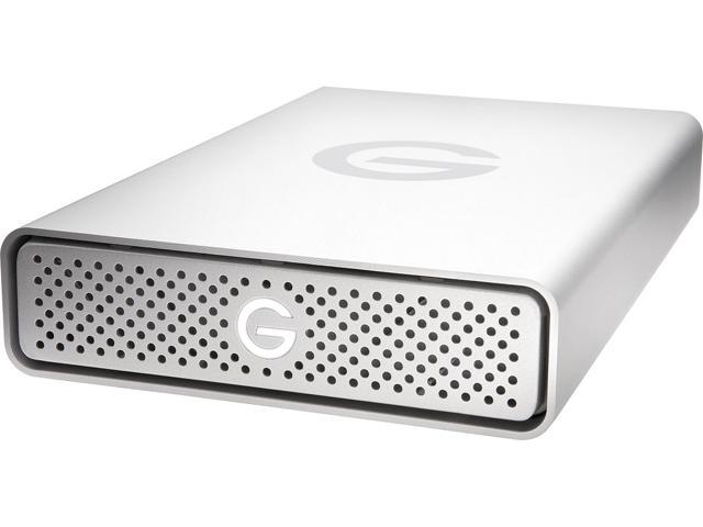 G-Technology 6TB USB 3.0 External Hard Drive 0G03674-1 Silver