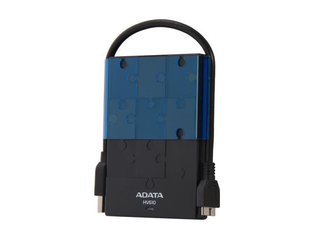 ADATA 1TB DashDrive HV610 External Hard Drive USB 3.0 Model AHV610-1TU3-CBKBL Black