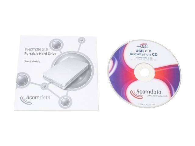 acomdata 120GB USB 2.0 2.5" External Hard Drive - Newegg.com