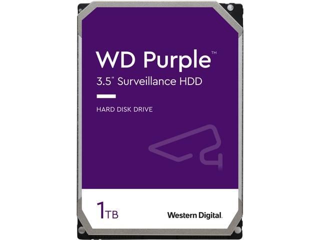 HDD *US WARRANTY Western Digital 1TB,Internal,5400RPM,3.5" WD10PURZ 