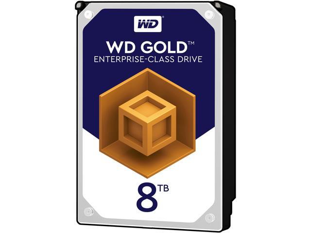 WD Gold 8TB Enterprise Class Hard Disk Drive - 7200 RPM Class SATA 6Gb/s 256MB Cache 3.5 Inch - WD8003FRYZ