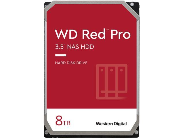 WD Red Pro WD8003FFBX 8TB 7200 RPM 256MB Cache SATA 6.0Gb/s 3.5" Internal Hard Drive Bare Drive - OEM