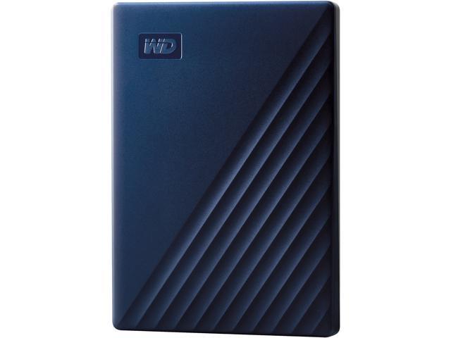 WD 2TB My Passport for Mac Portable External Hard Drive Storage USB-C/USB-A 3.2 - Midnight Blue (WDBA2D0020BBL-WESN)