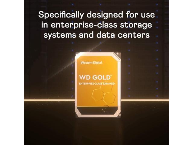 WD Gold 14TB Enterprise Class Hard Disk Drive - 7200 RPM Class 