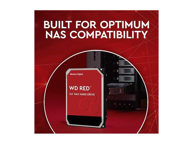 WD Red 3TB NAS Internal Hard Drive - 5400 RPM Class, SATA 6Gb/s, SMR, 256MB  Cache, 3.5