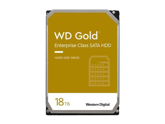 WD Gold 18TB Enterprise Class Hard Disk Drive - 7200 RPM Class SATA 6Gb/s  512MB Cache 3.5 Inch - WD181KRYZ - OEM