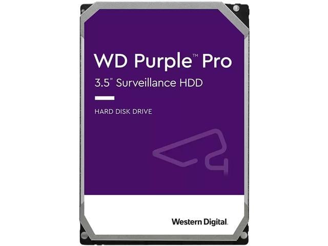 WD Purple Pro WD181PURP 18TB 7200 RPM 512MB Cache SATA 6.0Gb/s 3.5" Internal Hard Drive - OEM