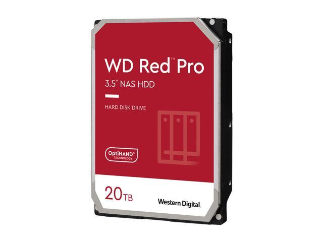 Western Digital 20TB WD Red Pro NAS Internal Hard Drive HDD