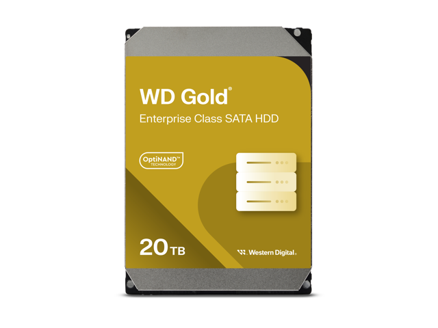 WD Internal Hard Drive WD203KRYZ 20TB 7200 RPM 512MB Cache