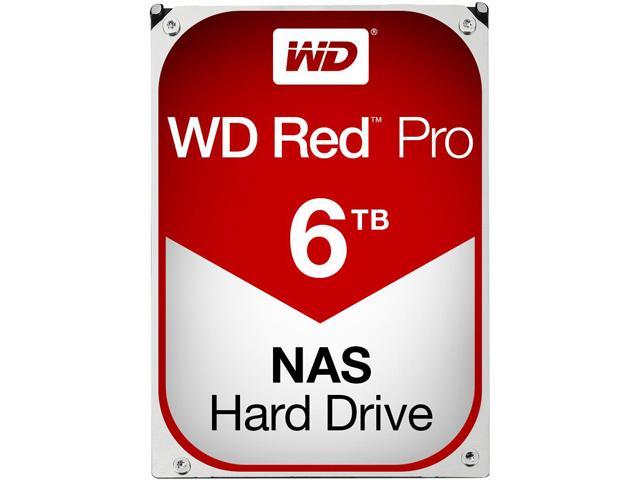 bur Måne marxistisk WD Red Pro 6TB NAS Hard Disk Drive - 7200 RPM Class SATA 6Gb/s 128MB Cache  3.5 Inch - WD6001FFWX Desktop Internal Hard Drives - Newegg.com