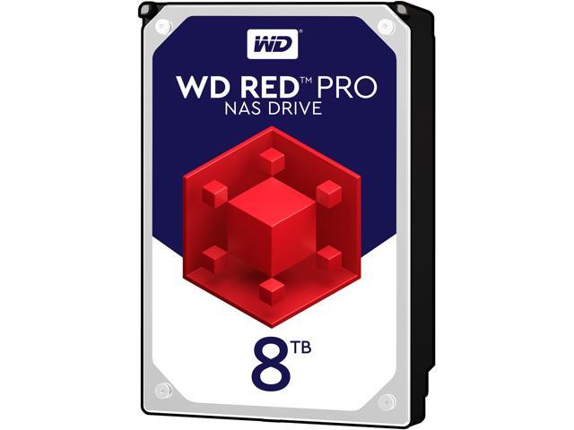 WD Red Pro WD8001FFWX 8TB 7200 RPM 128MB Cache SATA 6.0Gb/s 3.5
