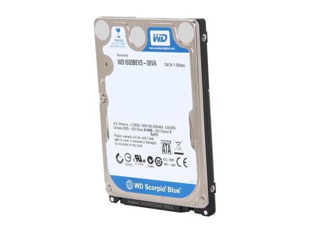 NEW 80GB IDE 2.5 inch Hard Drive WD WD800BEVE Free USA Shipping 