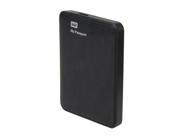 WD 500GB My Passport Portable Hard Drive USB 3.0/USB 2.0 Model WDBKXH5000ABK-NESN Black