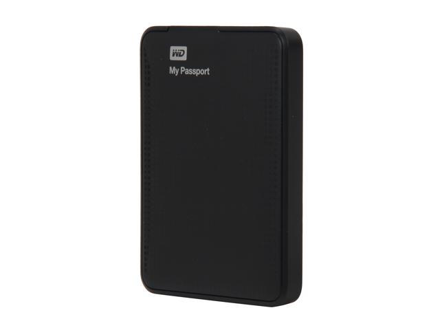 WD 320GB My Passport Portable Hard Drive USB 3.0 Model WDBKXH3200ABK-NESN Black