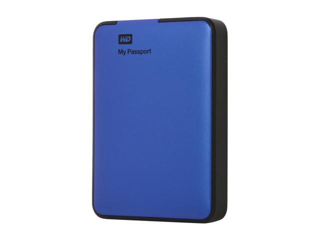 WD 1TB My Passport External Hard Drive USB 3.0 Model WDBBEP0010BBL-NESN Blue