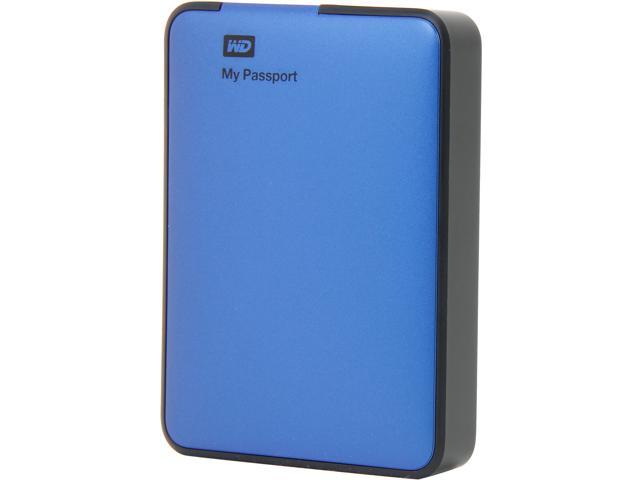 WD 2TB My Passport Essential External Hard Drive USB 3.0 Model WDBY8L0020BBL-NESN Blue