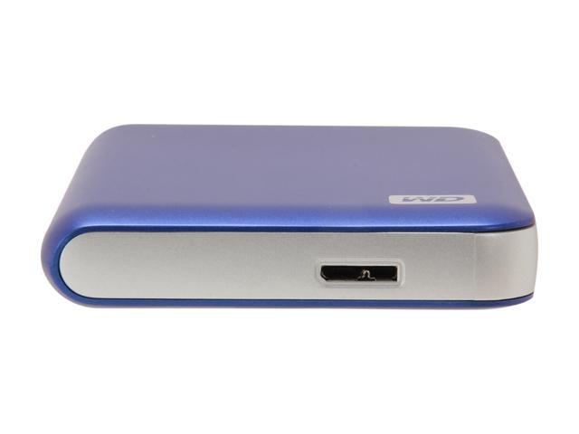 Refurbished Wd My Passport Essential Se 750gb Usb 3 0 2 5 Portable Hard Drive Metallic Blue