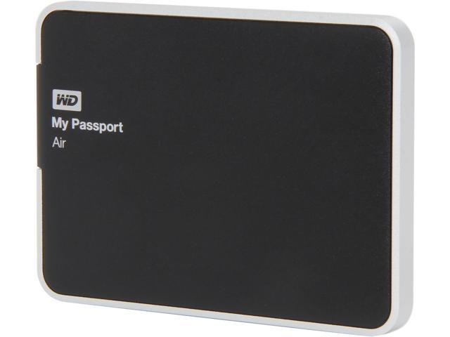 WD My Passport Air 500GB USB 3.0 All Metal Ultra-slim External Portable Hard Drive Storage Model WDBBLW5000AAL-NESN