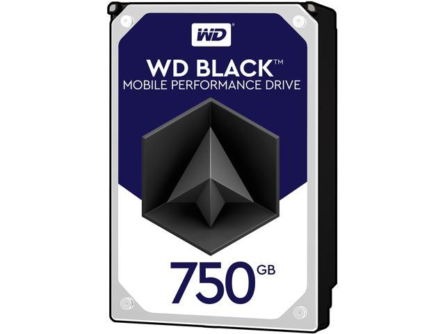WD Black 750GB Performance Mobile Hard Disk Drive - 7200 RPM SATA 6Gb/s 16MB Cache 2.5 Inch - WD7500BPKX