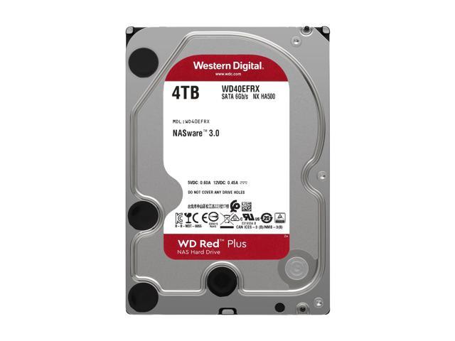WD Red Plus 4TB NAS Hard Disk Drive 5400 RPM 3.5" - Newegg.com