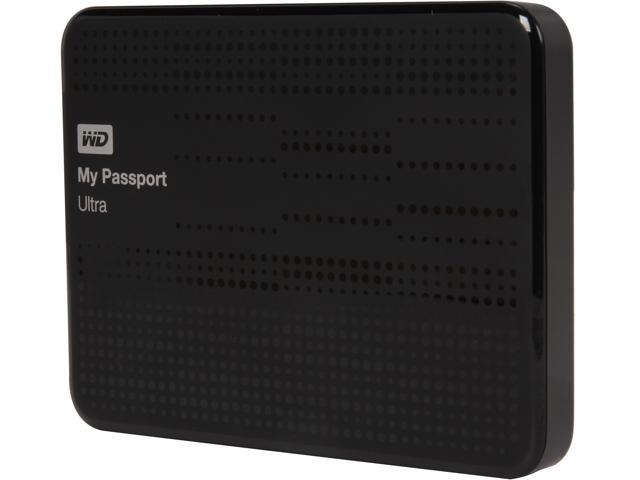 WD My Passport Ultra 1TB USB 3.0 Portable Hard Drive WDBZFP0010BBK Black