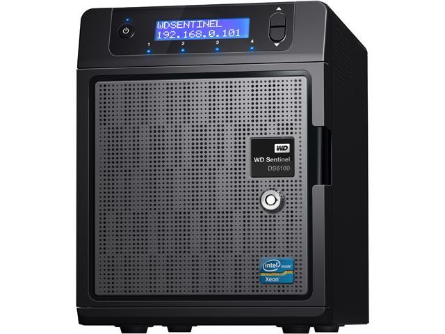 WD WDBWVL0080KBK-NESN 8TB Sentinel DS6100 Ultra-compact Storage Plus Server