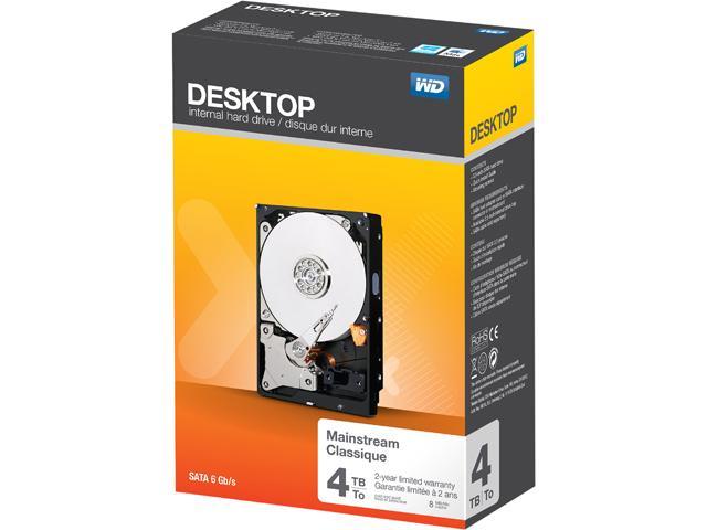 WD Desktop Mainstream 4TB IntelliPower 3.5