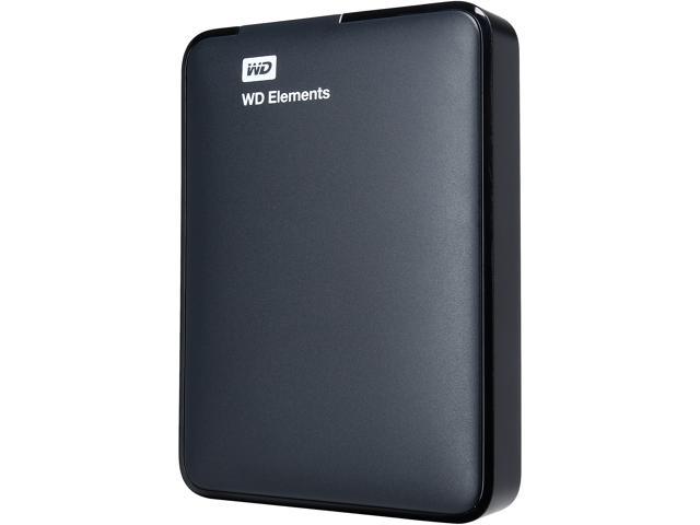 WD 2TB Elements Portable Hard Drive USB 3.0 Model WDBU6Y0020BBK-EESN Black
