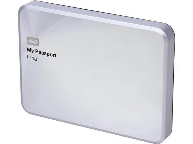 WD 1TB Silver My Passport Ultra Metal Edition Portable External