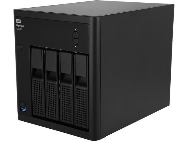 WD 8TB My Cloud EX4100 Expert Series for Mac/PC & iOS/Android - NAS (WDBWZE0080KBK-NESN)