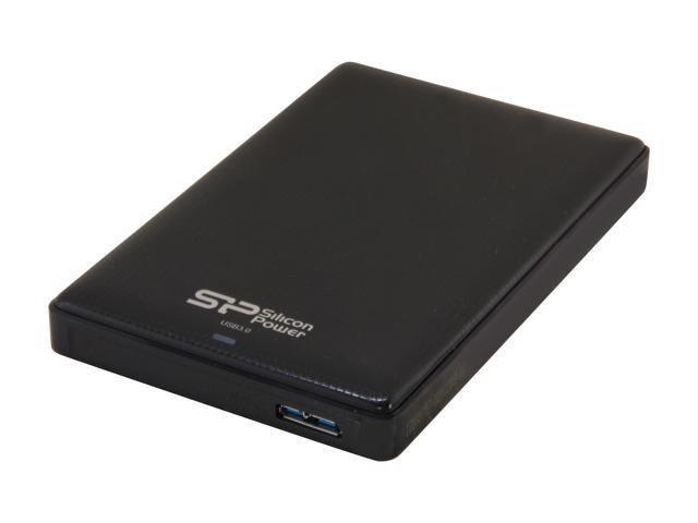Silicon Power Diamond D03 500GB USB 3.0 2.5" Pocket-Size Portable Hard Drive SP500GBPHDD03S3K Black