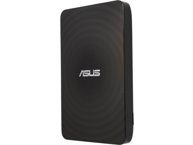 ASUS Wireless Duo 1TB USB 3.0/Wi-Fi Wireless Hard Drive w/ Built-in SD Card Reader - Black