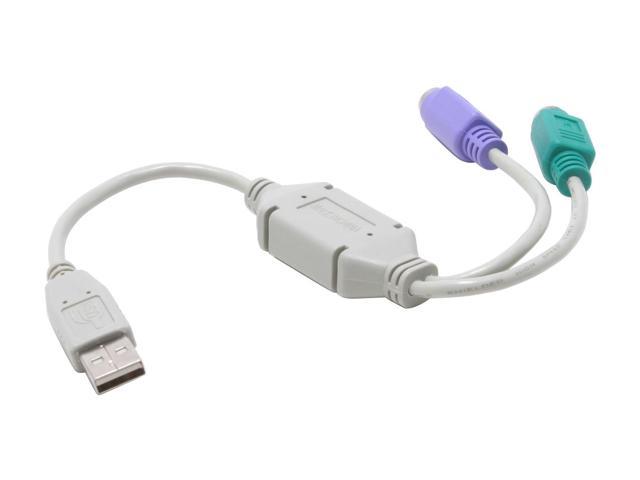 Syba SY-USB-PS2 USB to PS/2 (Keyboard & Mouse) Adapter