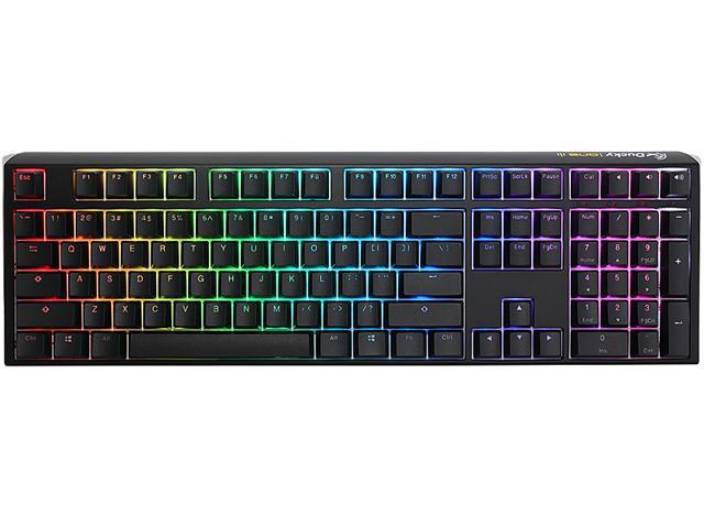 Ducky ONE 3 RGB - Black - Full Size Mechanical Keyboard - MX Red 