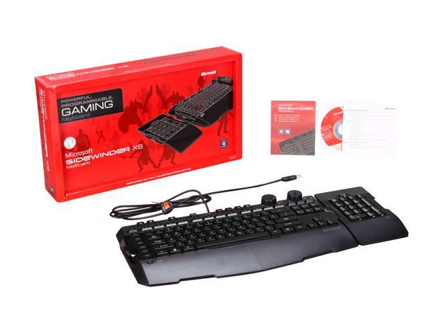 teclado microsoft sidewinder x6