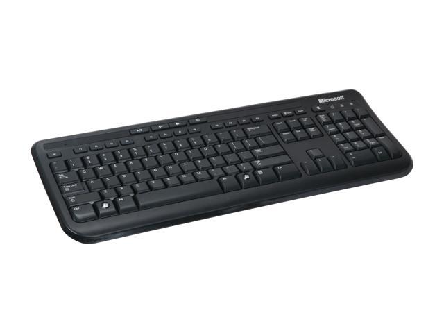 Microsoft Wired Desktop 600 (Black) - Wired Keyboard and Mouse Combo. USB  Connectivity. Spill Resistant Design. Plug and Play
