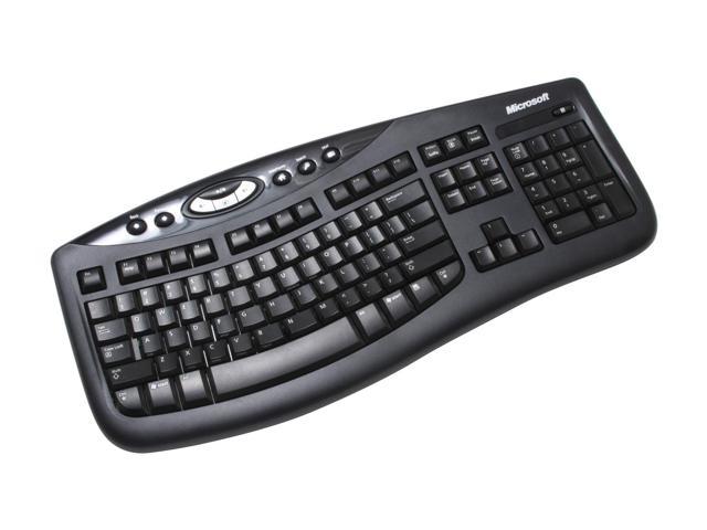 Microsoft Comfort Curve 2000 B2L-00027 Black Wired Keyboard - Newegg.com