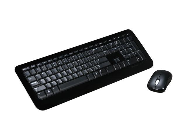 Microsoft Desktop 800 2LF-00001 Black USB RF Wireless Keyboard & Mouse