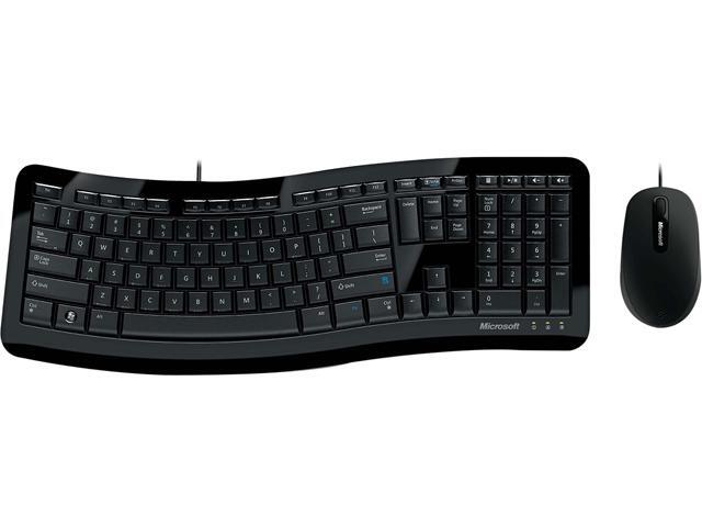 Microsoft Comfort Curve Desktop 3000 For Business 7zj 00018 Black