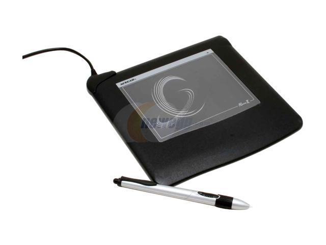 Acecad GT-504BU graphic tablet for PC and Mac, USB, 5" x 4" writing area, Great for graphic design, photo editing, and others