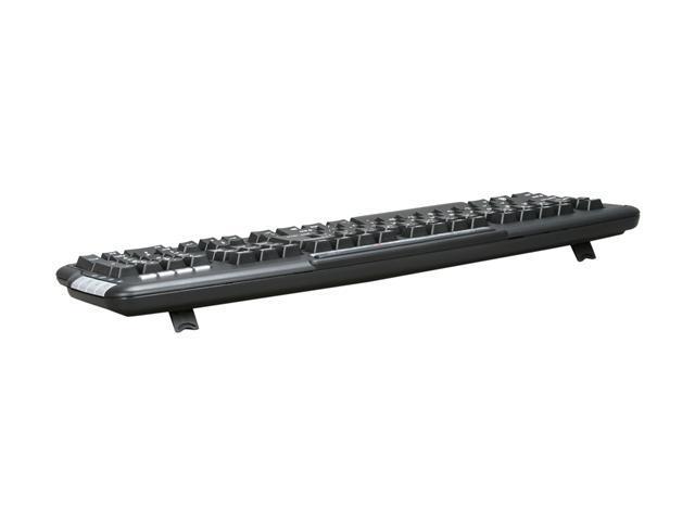 SolidTek RKR-528 Black 18 Function Keys USB RF Wireless Standard HTPC MCE Full Size Keyboard w/ Media Remote
