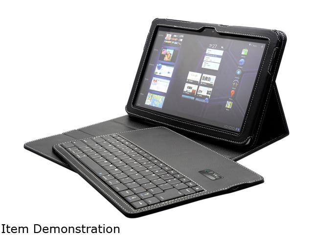 SolidTek 8" Portfolio Bluetooth Keyboard KB-X3003MINI8 Black Bluetooth Wireless Mini Keyboard