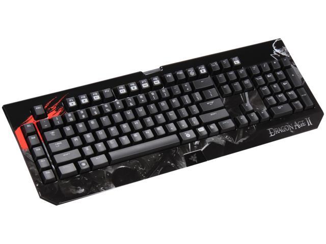 RAZER Blackwidow Ultimate - Dragon Age II Black USB Gaming Keyboard