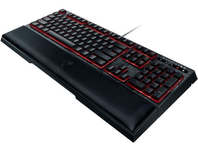Razer Ornata Chroma Destiny 2 Edition - Revolutionary Mecha-Membrane RGB Ergonomic Gaming Keyboard - Mid-Height Keycaps - Wrist Rest