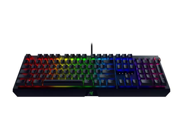 blackwidow elite wired gaming mechanical razer green switch keyboard with rgb back lighting