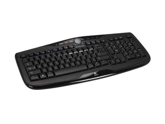 Logitech 920-000021 Black 103 Normal Keys 11 Function Keys USB Access Keyboard 600 Keyboards -