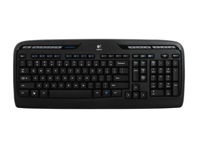 Logitech Black USB Desktop MK300 Keyboard and Mouse - Retail Newegg.com