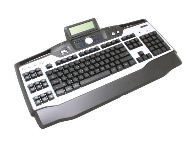 Logitech G15 2-Tone 104 Normal Keys 34 Function Keys USB Wired Standard Keyboard